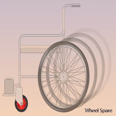 Wheel Chair on Wheelchair Wheel   Rubber   Pvc   Buy Online Gifts   Products  Delhi